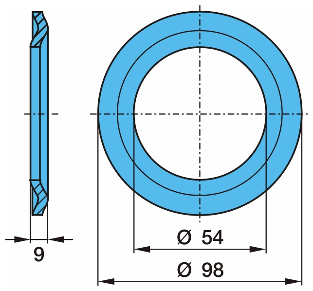    BPW ECO 9. 98/54X9 ORIGINAL