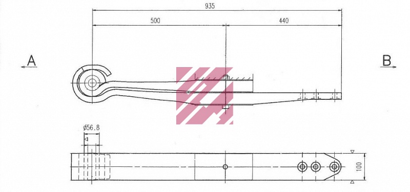  W 2*43*100 (500+440) MARSHALL