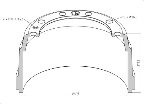   PE 419*178 h=271 FRUEHAUF