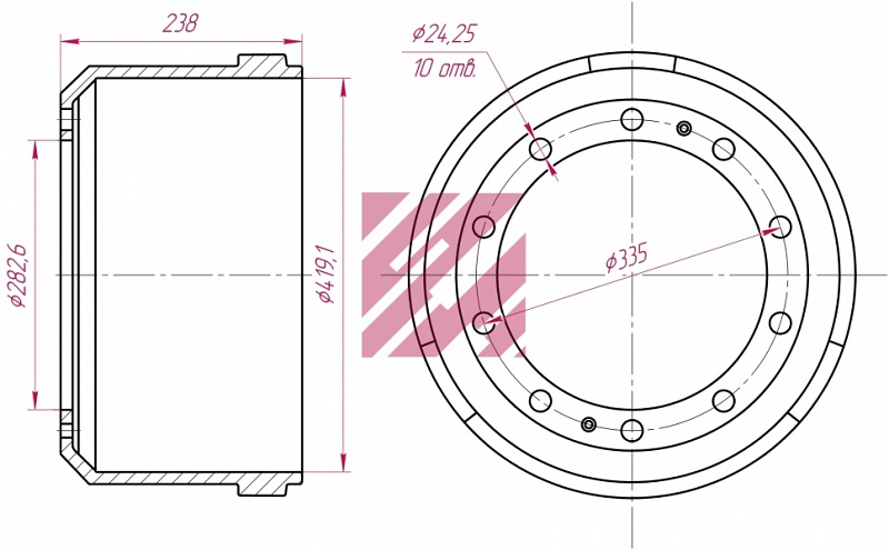   MARSHALL 419*178  h=237 ROR TE-LM