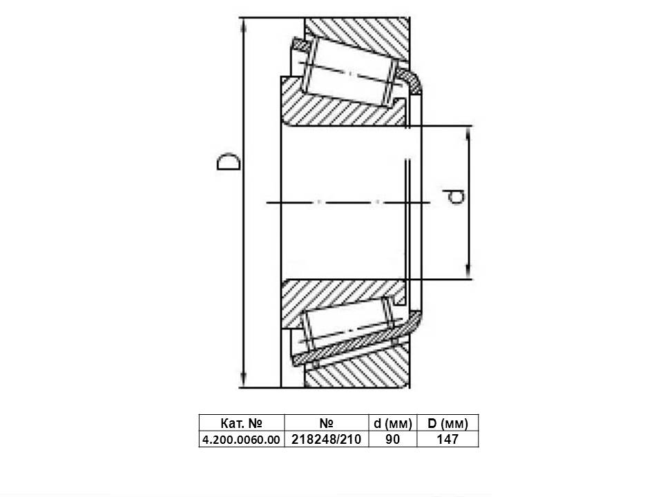    90*147*40 (218248/210) FAG