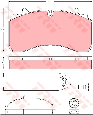    SAUER    210*110*31 WABCO-22,5-SAF
