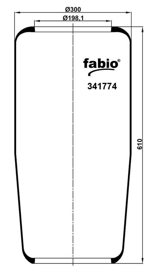  FABIO / 1774N / ?300-198 h=610 /  Gigant