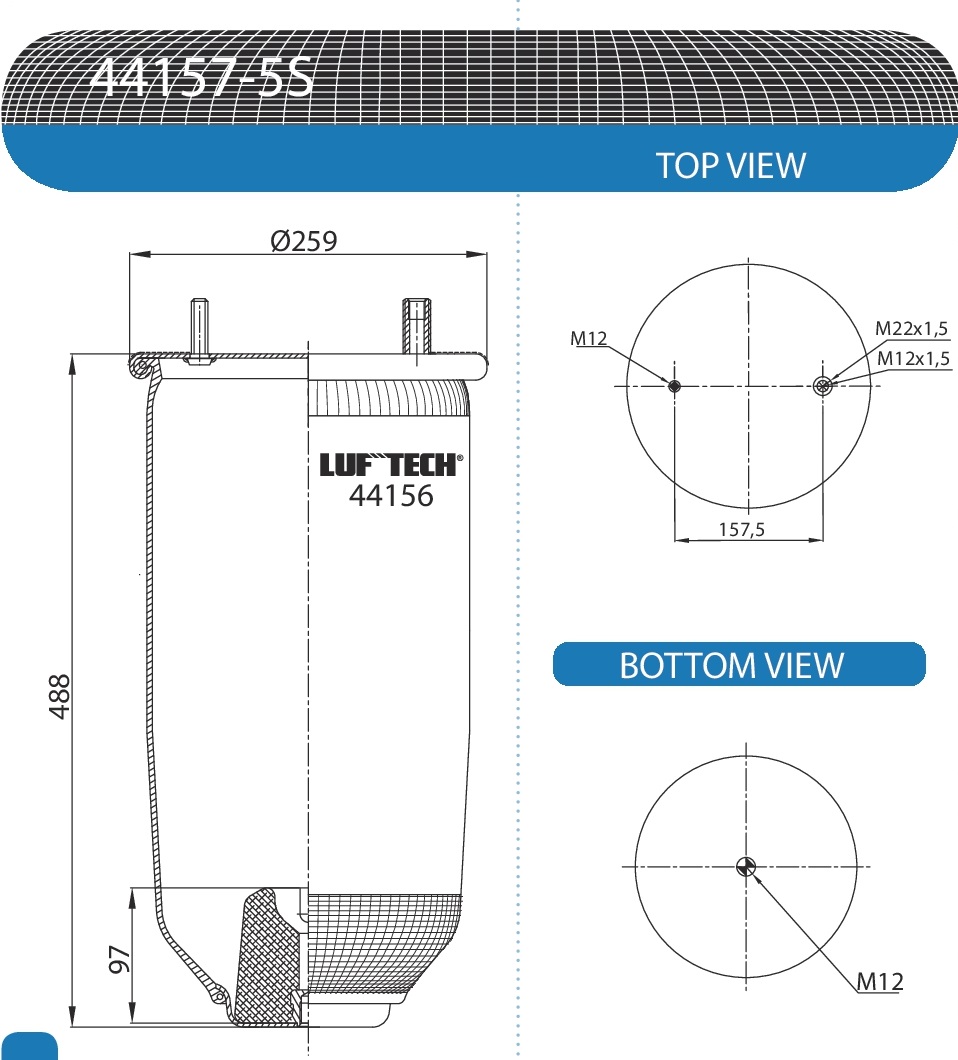  LUFTECH   h=170 ROR / 4157np05