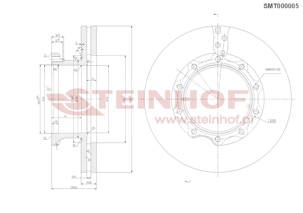  STEINHOF / 10-d430-h131*45 /  /  / ZF / KASSBOHRER